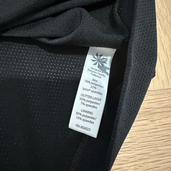 Athleta Women's Black Tank Top - Picture 3 of 4